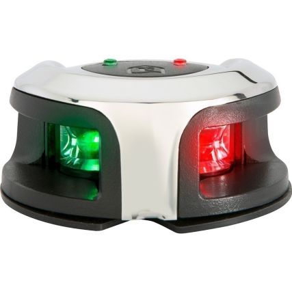 ATTWOOD LIGHTARMOR NAVIGATION LIGHT LED BI-COLOUR OVAL S/S