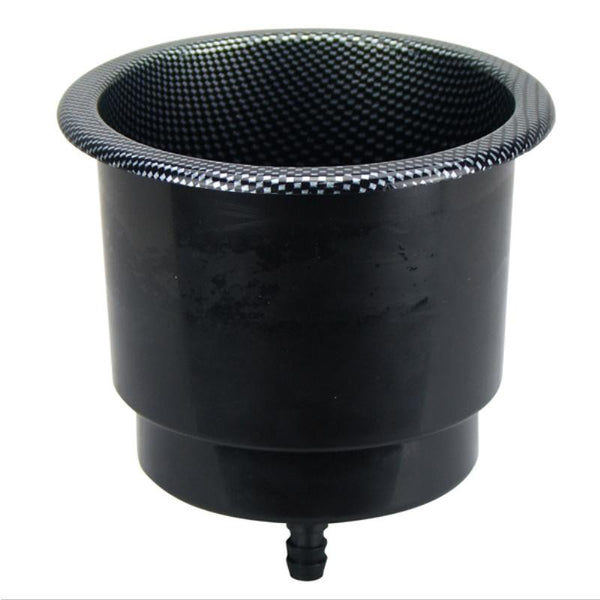 DRINK HOLDER - STEPPED RECESSED - CARBON PRINT