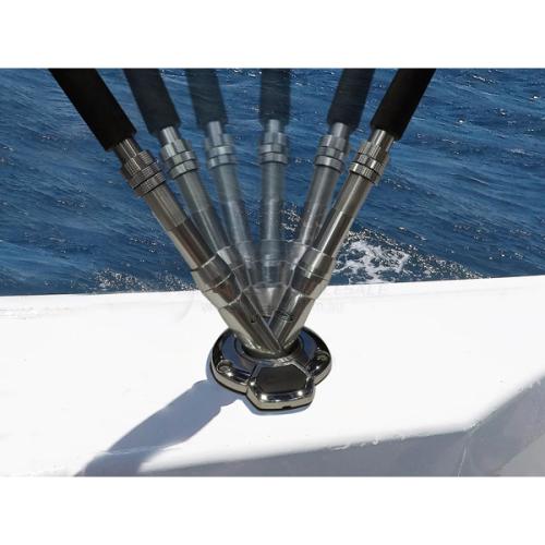 ROD HOLDER - 30° BLUEWATER - ROTATING - STAINLESS STEEL