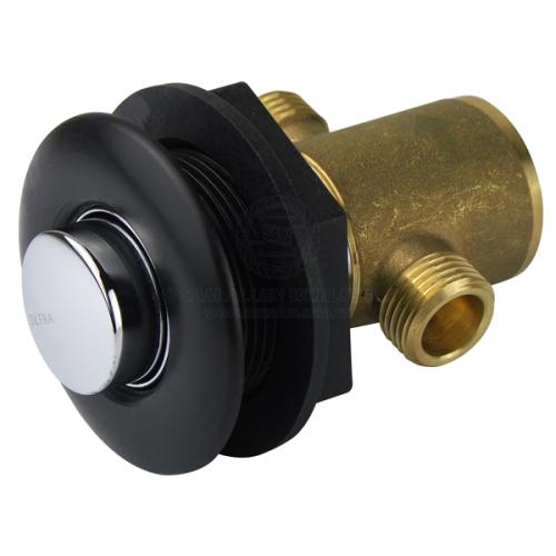 Push Button Tap and Timer - Black Housing