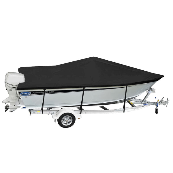 Custom Boat Covers for Stessco 429 FISHERMAN SIDE CONSOLE BOAT