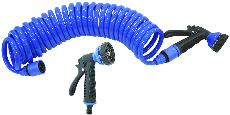 Coiled Hose & Gun 4.5Mtr