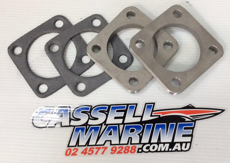 Exhaust Manifold Flange & Gasket Kit Rolco-Cassell Marine-Cassell Marine