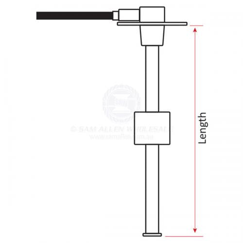 KUS Boat Fuel Tank Sender - 5 HOLE Magnetic-SAW-Cassell Marine