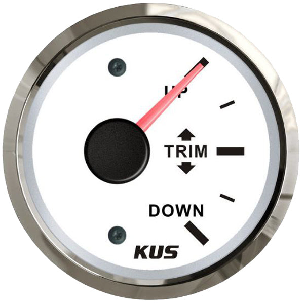 KUS Trim Gauge - White & Stainless Steel