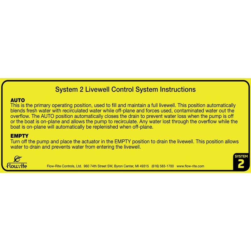 LABEL SYSTEM 4 OPERATION FLOWRITE