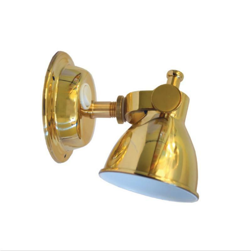 LED Brass Bunk Lights