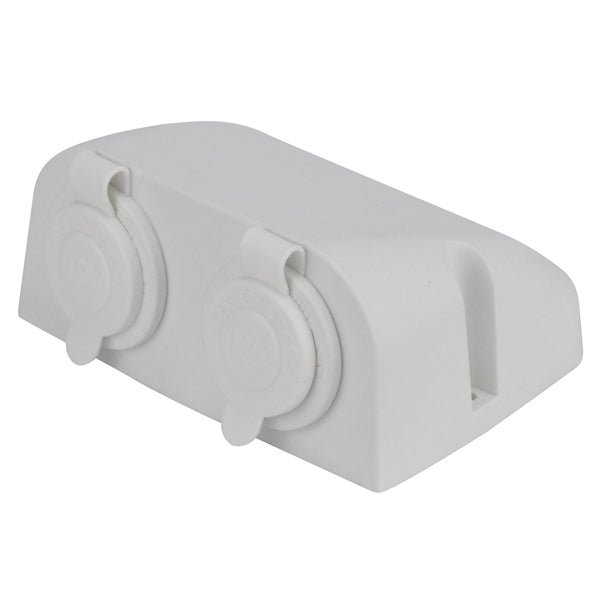 Relaxn Surface Mount Cigarette Power Socket - Dual