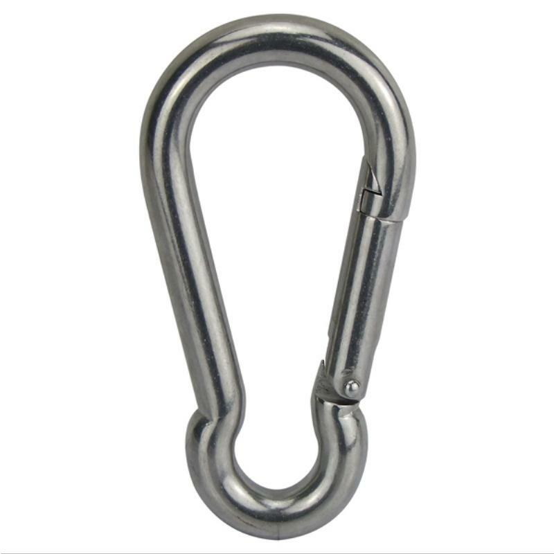 Stainless Steel Spring Hook - No Eye