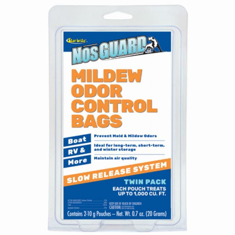 Starbrite NosGUARD SG Mildew Odor Control Bag - Fast Release Formula (10g Packs)