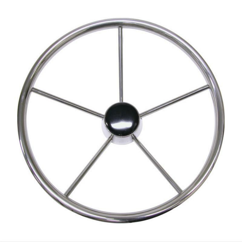 Steering Wheel - Five Spoke Stainless Steel